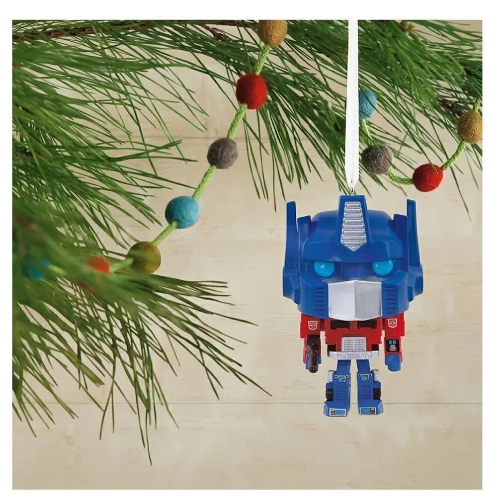 Hallmark Transformers Optimus Prime Funko POP Ornament NWT